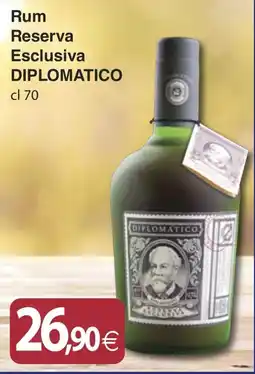 Docks Cash&Carry Rum Reserva Esclusiva Diplomatico offerta