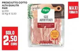 Panorama Prosciutto cotto Pam offerta
