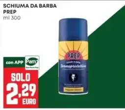 Panorama Schiuma da barba Prep offerta