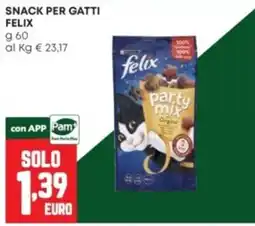 Panorama Snack per gatti Felix offerta
