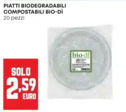 Panorama Piatti biodegradabili compostabili bio-di offerta