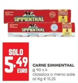 Panorama Carne Simmenthal offerta