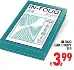 Deco Iperstore In folio carta fotocopie offerta