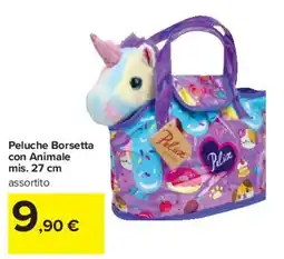 Carrefour Market Peluche Borsetta con Animale offerta