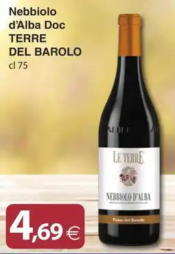 Docks Cash&Carry Nebbiolo d'Alba Doc Terre del Barolo offerta