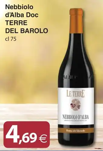 Docks Cash&Carry Nebbiolo d'Alba Doc Terre del Barolo offerta