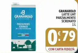 Deco Supermercati Granarolo latte UHT parzialmente scremato offerta
