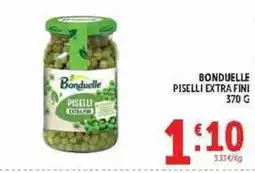 Deco Supermercati Bonduelle piselli extra fini offerta