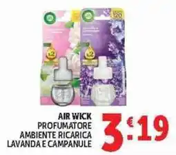 Deco Superstore Air Wick profumatore ambiente ricarica lavanda e campanule offerta