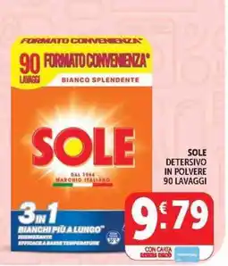 Deco Superstore Sole detersivo in polvere offerta