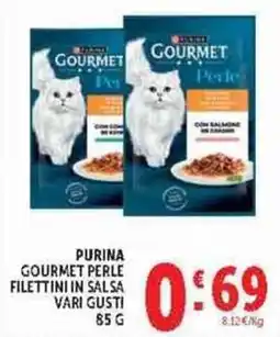 Deco Supermercati Purina Gourmet Perle Filettini in Salsa offerta