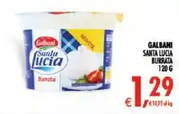 Deco Iperstore Galbani Santa Lucia Burrata offerta