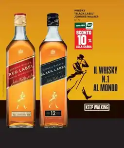 Panorama Whisky Black Label Johnnie Walker offerta