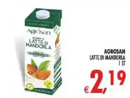 Deco Iperstore Agrosan latte di mandorla offerta