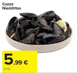 Carrefour Market Cozze Nieddittas offerta