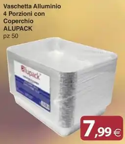 Docks Cash&Carry Vaschetta Alluminio con Coperchio ALUPACK offerta