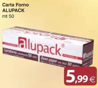 Docks Cash&Carry Carta Forno Alupack offerta