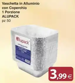Docks Cash&Carry Vaschetta in Alluminio con Coperchio ALUPACK offerta