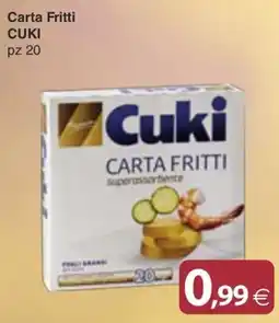 Docks Cash&Carry Carta Fritti Cuki offerta