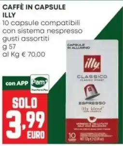Panorama Caffè in capsule Illy offerta