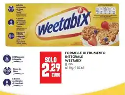 Panorama Formelle di frumento integrale Weetabix offerta