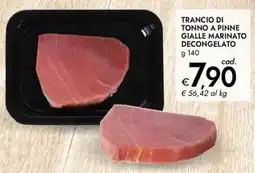 Bennet Trancio di tonno a pinne gialle marinato offerta