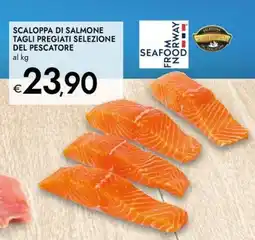 Bennet Scaloppa di salmone tagli pregiati selezione del pescatore offerta