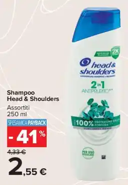 Carrefour Market Shampoo Head & Shoulders offerta