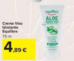 Carrefour Market Crema Viso Idratante Equilibra offerta