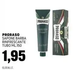 Emporio Amato Proraso Sapone Barba Rinfrescante offerta
