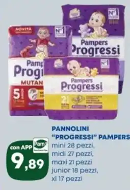 Panorama TiBi Pannolini "Progressi" Pampers offerta