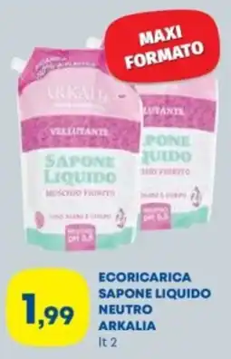 Panorama TiBi Sapone liquido neutro Arkalia offerta