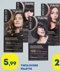 Panorama TiBi Tinta Syoss Palette offerta