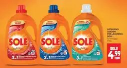 Panorama Detersivo liquido per lavatrice Sole offerta