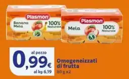 Sigma Superstore Plasmon Omogeneizzati di frutta offerta