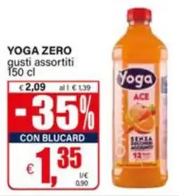 Il Gigante Yoga Zero gusti assortiti offerta