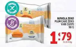 Deco Supermercati Nuvola zero plum cake zero vari gusti offerta