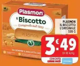 Deco Supermercati Plasmon il biscotto offerta
