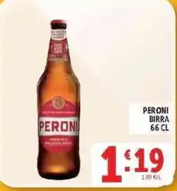 Deco Supermercati Peroni birra offerta