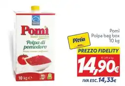 Iper Super Conveniente Pomì Polpa di pomodoro offerta
