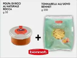 Bennet Polpa di ricci al naturale Rocca offerta