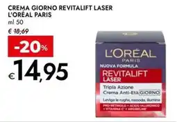 Bennet Crema giorno Revitalift Laser L'Oréal Paris offerta