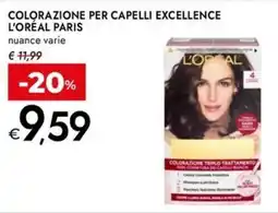 Bennet Colorazione per capelli Excellence L'Oréal Paris offerta