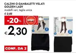 Bennet Calzini o gambaletti velati Golden Lady offerta