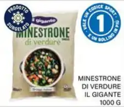 Il Gigante Minestrone di verdure Il Gigante offerta