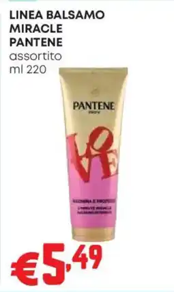 Pam Linea balsamo miracle pantene offerta