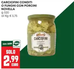 Pam Carciofini conditi Novella offerta
