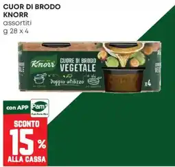 Pam Cuor di brodo vegetale Knorr offerta