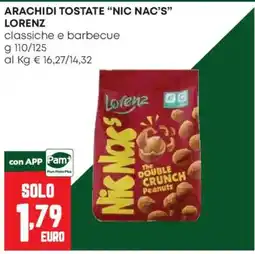 Pam Arachidi tostate Nic Nac's Lorenz offerta
