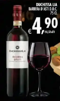 Deco Iperstore Duchessa Lia Barbera d'Asti D.O.C. offerta